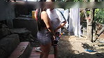 My neighbor and I got hot