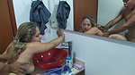 My horny stepsister walks into the shower and sucks my cock. Pt 2. We ended up fucking hard