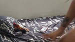 My girlfriend sends me a video masturbating the pussy