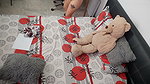 My girlfriend sends me a video in lingerie showing me her tattoos