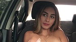 My friends chew on my car showing pussy