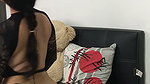 My friend in lingerie masturbates her pussy passionately