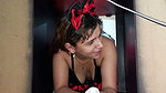 MY EMPLOYER GRABS MY PINK PUSSY WHEN HIS WIFE IS AWAY AND MAKES ME EAT HER CUM