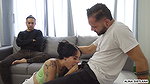 My Cuck BF Watch Me Fuck the Rental Guy so He Doesnt Kick Us From Our Apartment, He Then Joins for an Amazing Dpp