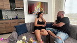 My boyfriend has a bill to pay so I decide to help him pay it with sex while he watches me (Part 1)