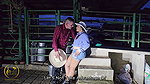 My boss JeanPaul likes my big ass and fucks me in the stable outside the farm