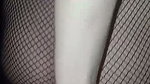 My bitch in mesh stockings gives me a good blowjob and takes my cum
