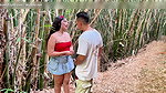 MY BIG ASS HAS NO LIMITS! Wild sex in the forest with the Colombian Kitty DJ 🍑