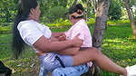 My best friend and I started playfully with a plastic penis in the public park