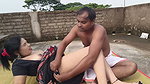 Step-Mom Takes Her Step-Son On The Roof Over Before Hard Touching