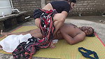 Step-Mom Takes Her Step-Son On The Roof Over Before Hard Touching