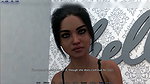 Kissing My Step Sister Elena and Wants to Look at My Big Dick After Showing Her Small Perky Tits