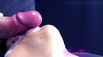 Slow motion cum in mouth compilation