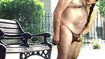 SITTING ON A COCK IN THE PARK WITH ADAMANDEVE AND LUPO
