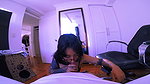 Sexy Tattoed Babe Giving Blowjob After Training