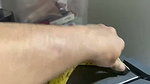 Sexy stepmother washes the dishes in her underwear while her son fucks her