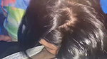 Sexy stepmother washes the dishes in her underwear while her son fucks her