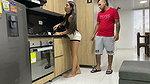Sexy stepbrothers want to fuck each other alone at home,