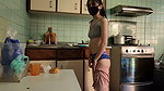 Sexy maid gets fucked by her boss’s step son in her work kitchen