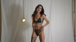 Sexy girl in front of the camera