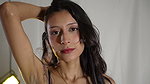Sexy girl in front of the camera