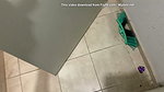 Sexy girl from building sucks my dick in public stairs