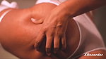 sexy Colombian shows her body for the first time on camera