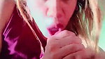 Sexy baby girl delicius mouth lick nd clean my cook until splash all my cream in very hot tonguer darling