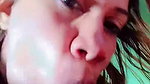 Sexy baby girl delicius mouth lick nd clean my cook until splash all my cream in very hot tonguer darling