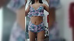 Sexy 18 year old Latina schoolgirl sends video to her teacher, under her clothes you can see everything. carelessness