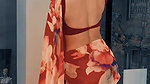 SHRIJU DAMN SEDUCTRESS IN BACKLESS SAREE TEMPTING VIEW