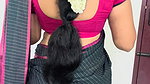 Tamil Bootylicious Youtuber Navel Play without Saree