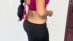 Tamil Bootylicious Youtuber Navel Play without Saree