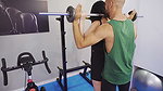 Sex in the gym with the new one while the busty one watches us
