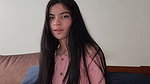 SEX her cousin wants to be fucked for the first time with a sex toy