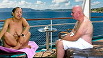 SEX BOAT RIDE ON THE SEA WITH ADAMANDEVE AND LUPO