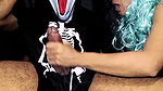 SEX AT A HALLOWEEN COSTUME PARTY