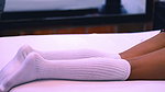 Seducing the groom in the hotel room