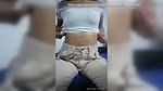 Schoolgirl 18+ strips naked on camera. Real homemade video