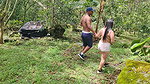 Rioc and Anita having hardcore and wild sex in nature