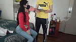 Real amateur sexy Laura is caught touching herself so she decides to get fucked since she is very excited beautiful sexy woman