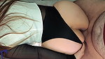 Real Amateur Couple Horny Latina MILF Stepsister-in-law Rides Dick, Sucks and Takes Cumshot POV Hot Mature