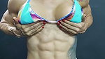 Pump Show and Shoulder Veins Power That Can Be Felt