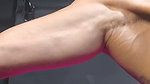 Private Muscle Goddess Push-up Show
