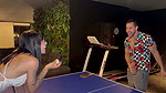 Pretty Latina Gets Dominated After Strip Ping Pong