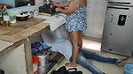 Pregnant wife invites neighbor to fix her gas stove