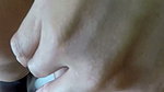 pov I look at my stepsister taking pictures for tiktok, she catches me and I fuck her that hot pussy and my milk on her tits