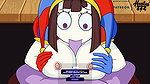 POMNI GIVES A TITJOB AND BLOWJOB TO JAX (THE AMAZING DIGITAL CIRCUS)