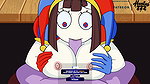 POMNI GIVES A TITJOB AND BLOWJOB TO JAX (THE AMAZING DIGITAL CIRCUS)