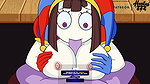 POMNI GIVES A TITJOB AND BLOWJOB TO JAX (THE AMAZING DIGITAL CIRCUS)